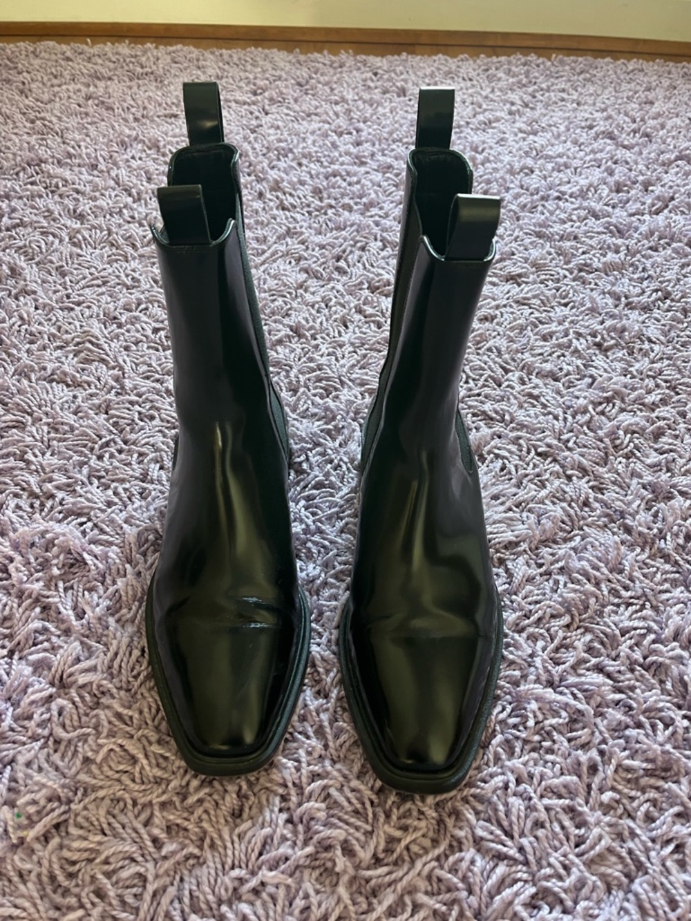 Aeyde Simone Polido Calf Leather Booties - Picture 2 of 11